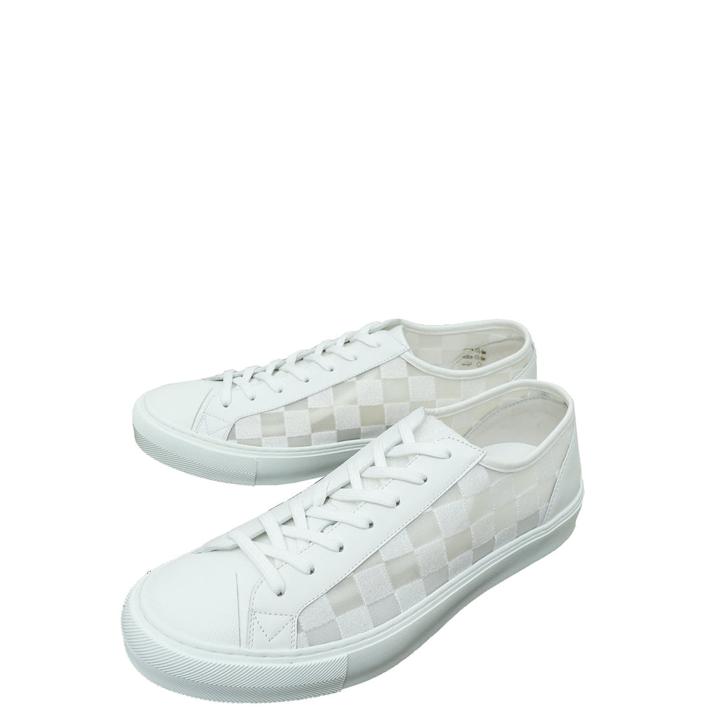 Louis Vuitton Damier White Tattoo Sneaker 8