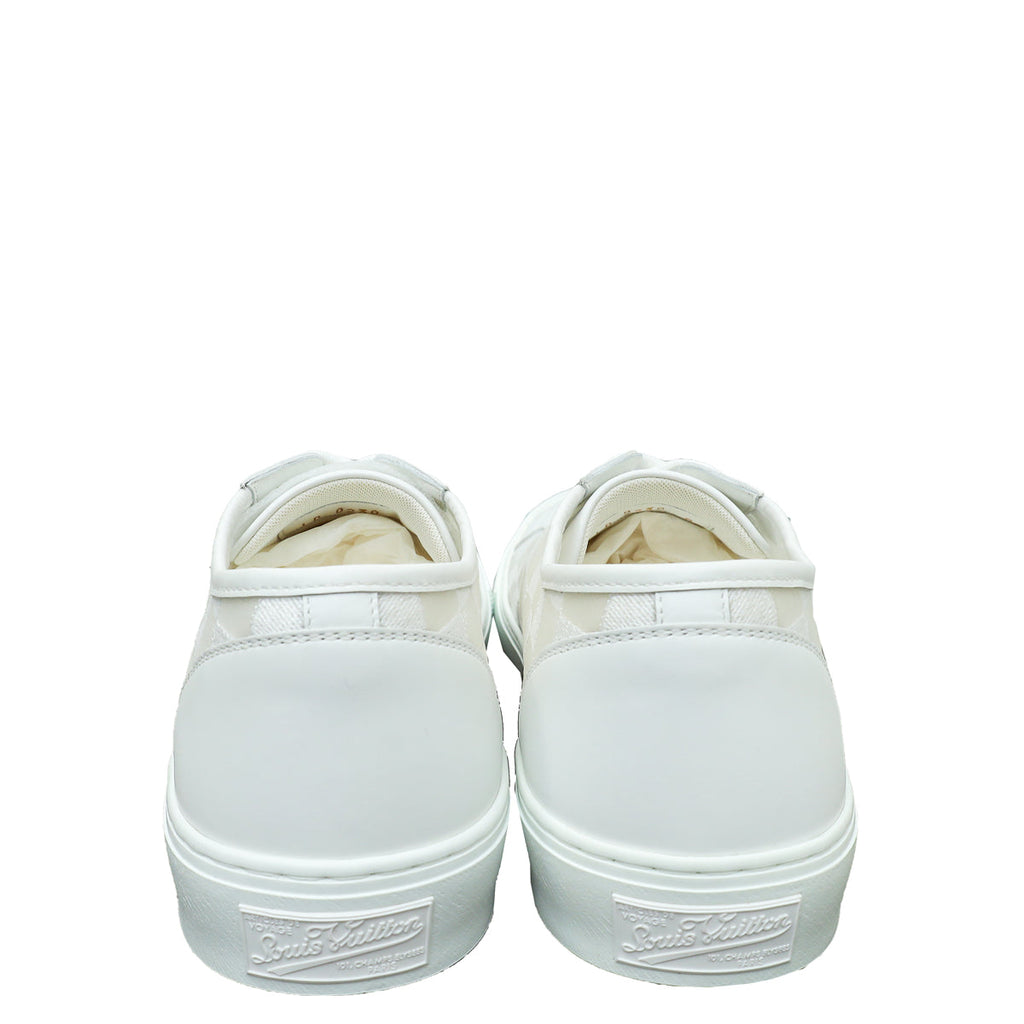 Louis Vuitton Damier White Tattoo Sneaker 8