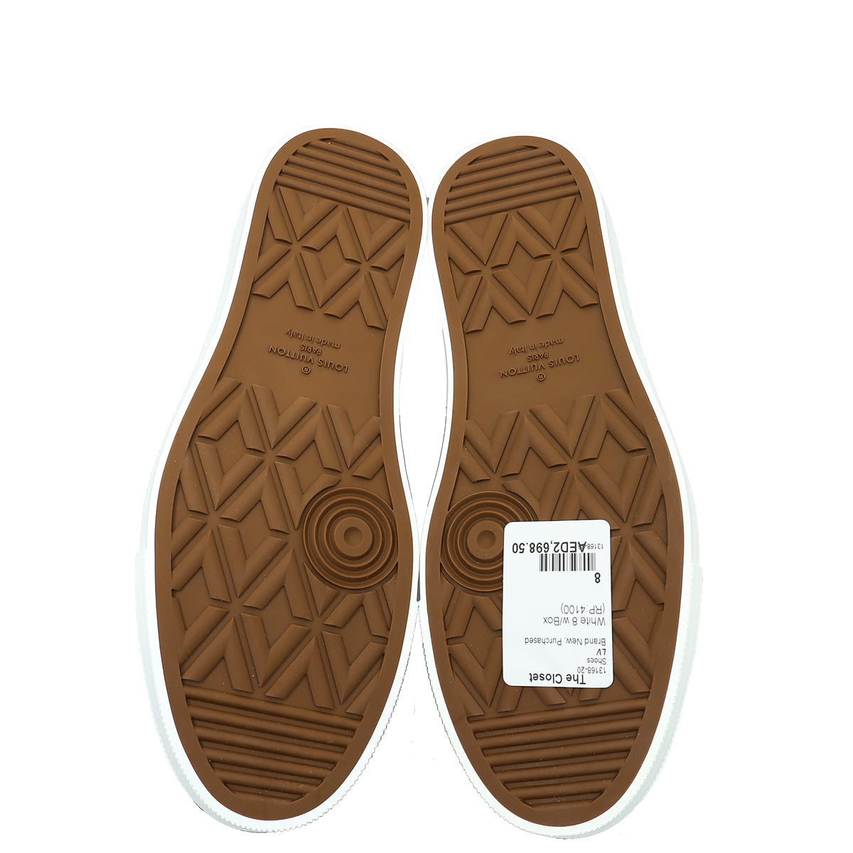 Louis Vuitton Damier White Tattoo Sneaker 8
