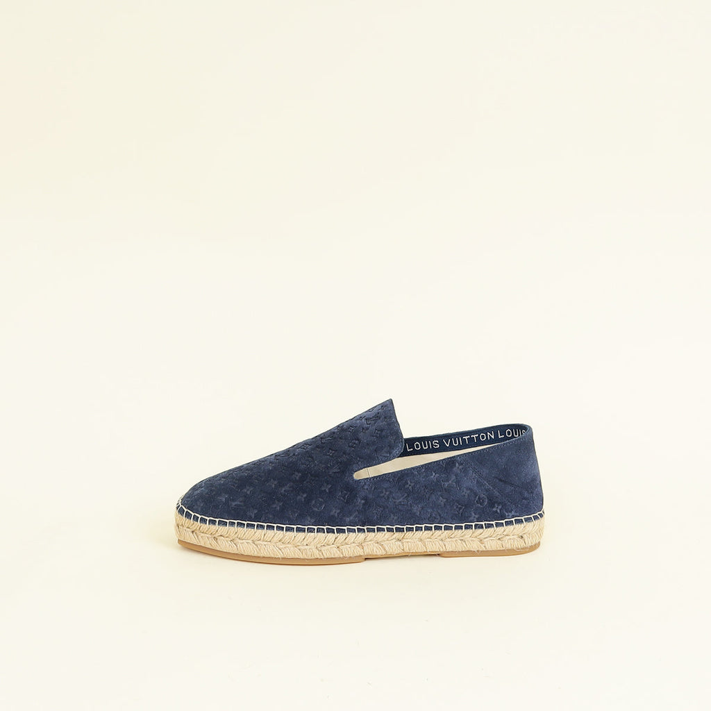 Louis Vuitton Navy Monogram Bidart Espadrilles (For Men) 9