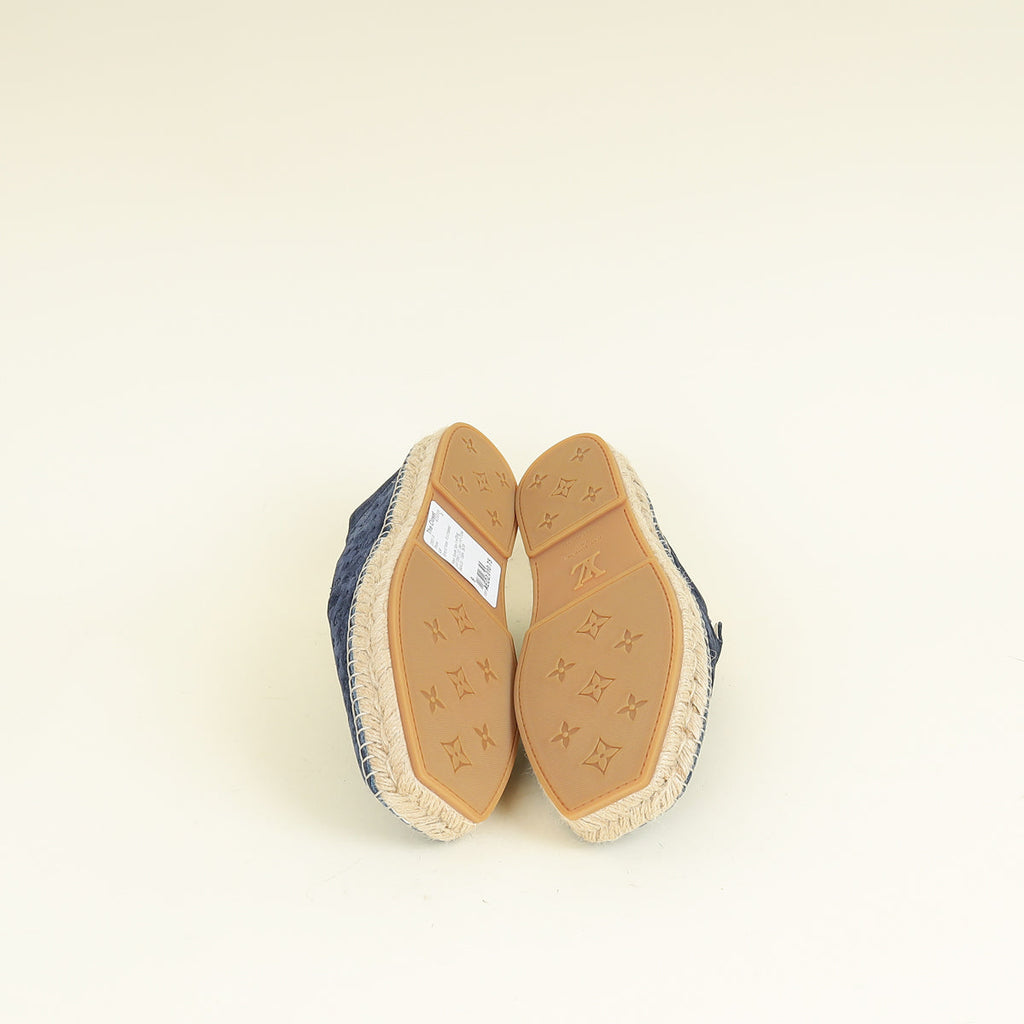 Louis Vuitton Navy Monogram Bidart Espadrilles (For Men) 9