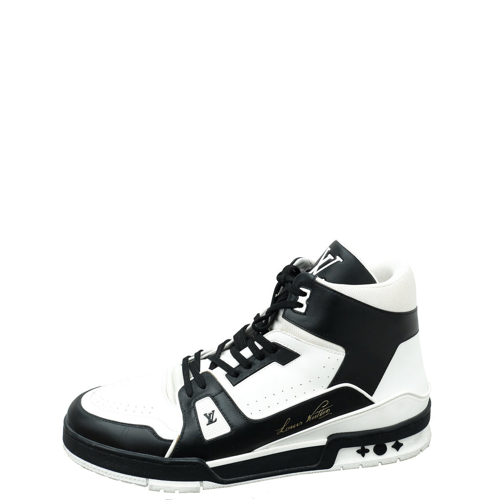Louis Vuitton Bicolor Virgil Abloh's Signature Trainer Ankle Sneaker 10