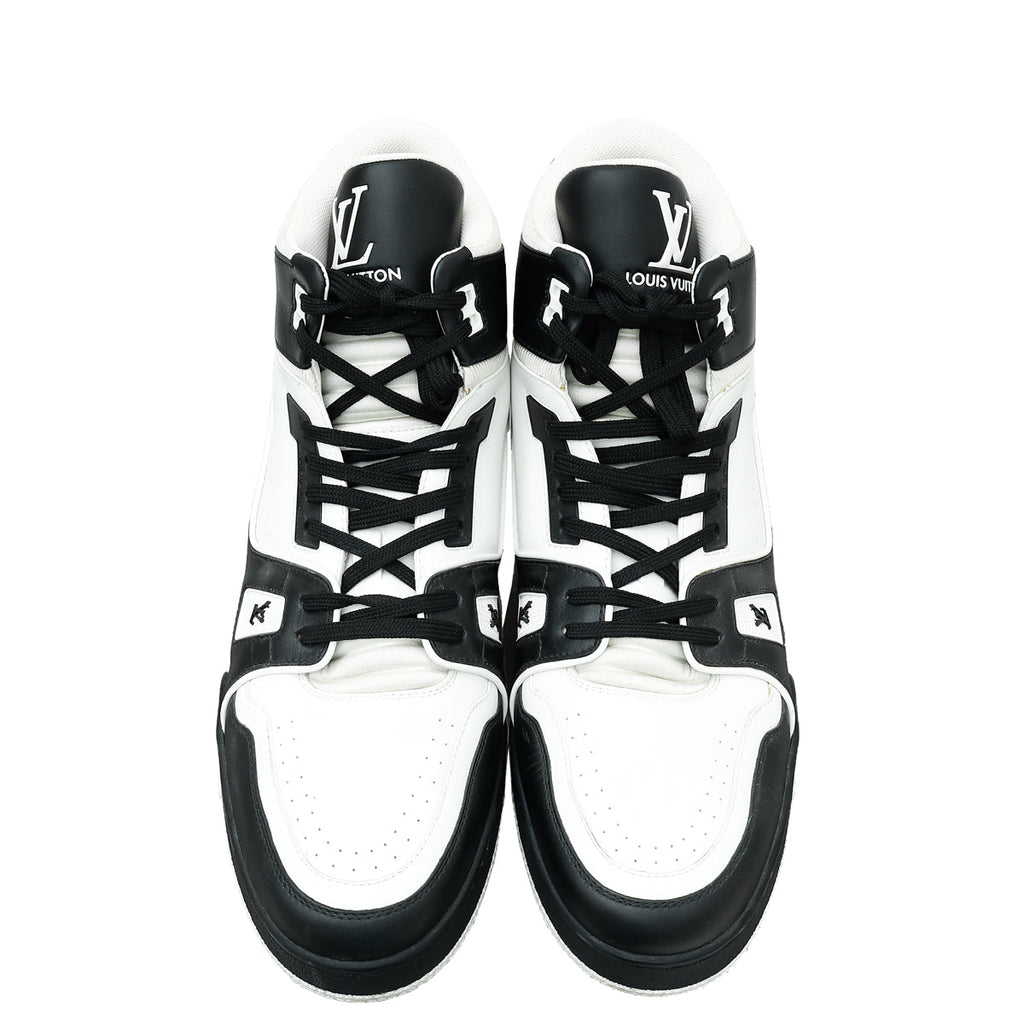 Louis Vuitton Bicolor Virgil Abloh's Signature Trainer Ankle Sneaker 10