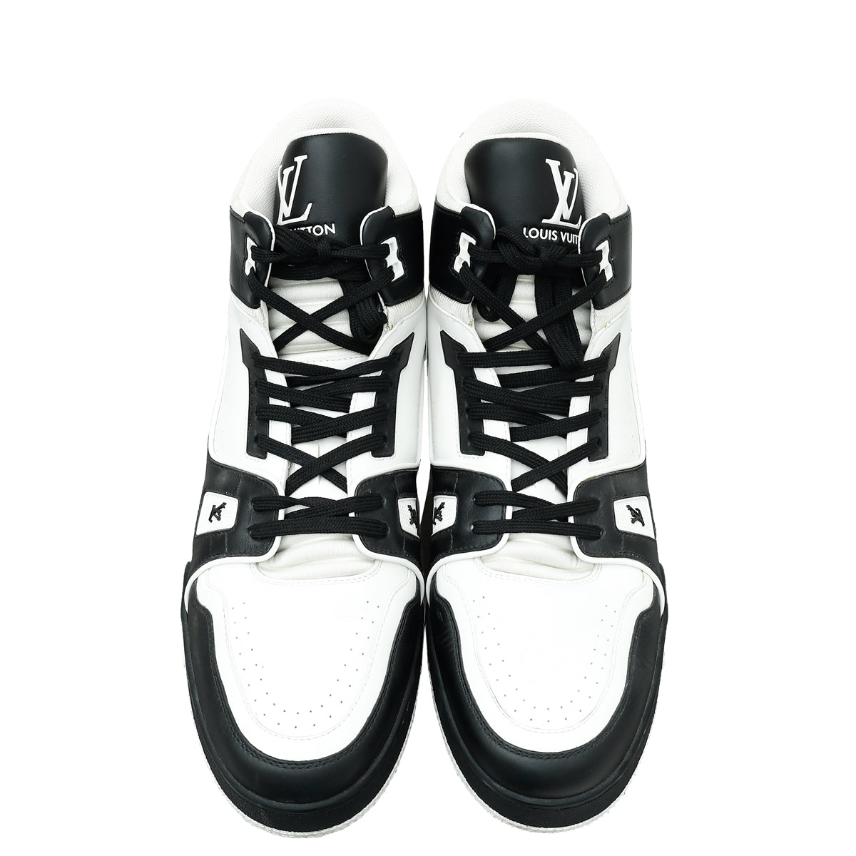 Louis Vuitton Bicolor Virgil Abloh's Signature Trainer Ankle Sneaker 10