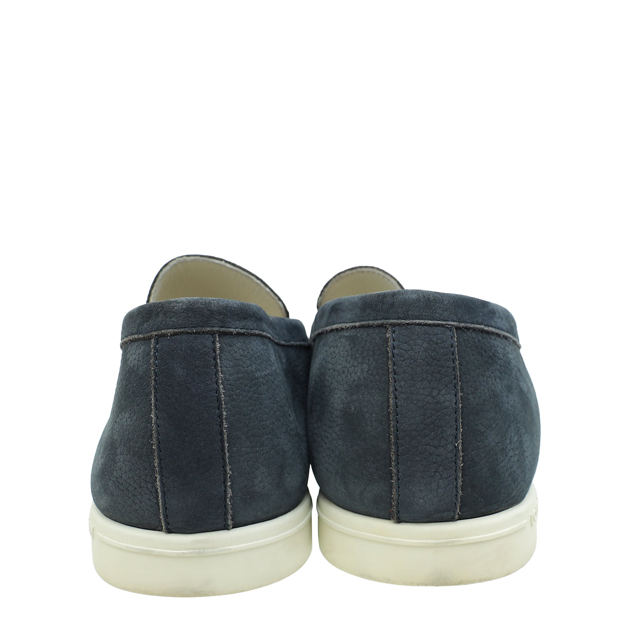 Louis Vuitton Navy Blue Estate Nubuck Men's Loafer 11