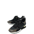 Louis Vuitton Monogram Black Run Away Sneaker 34.5