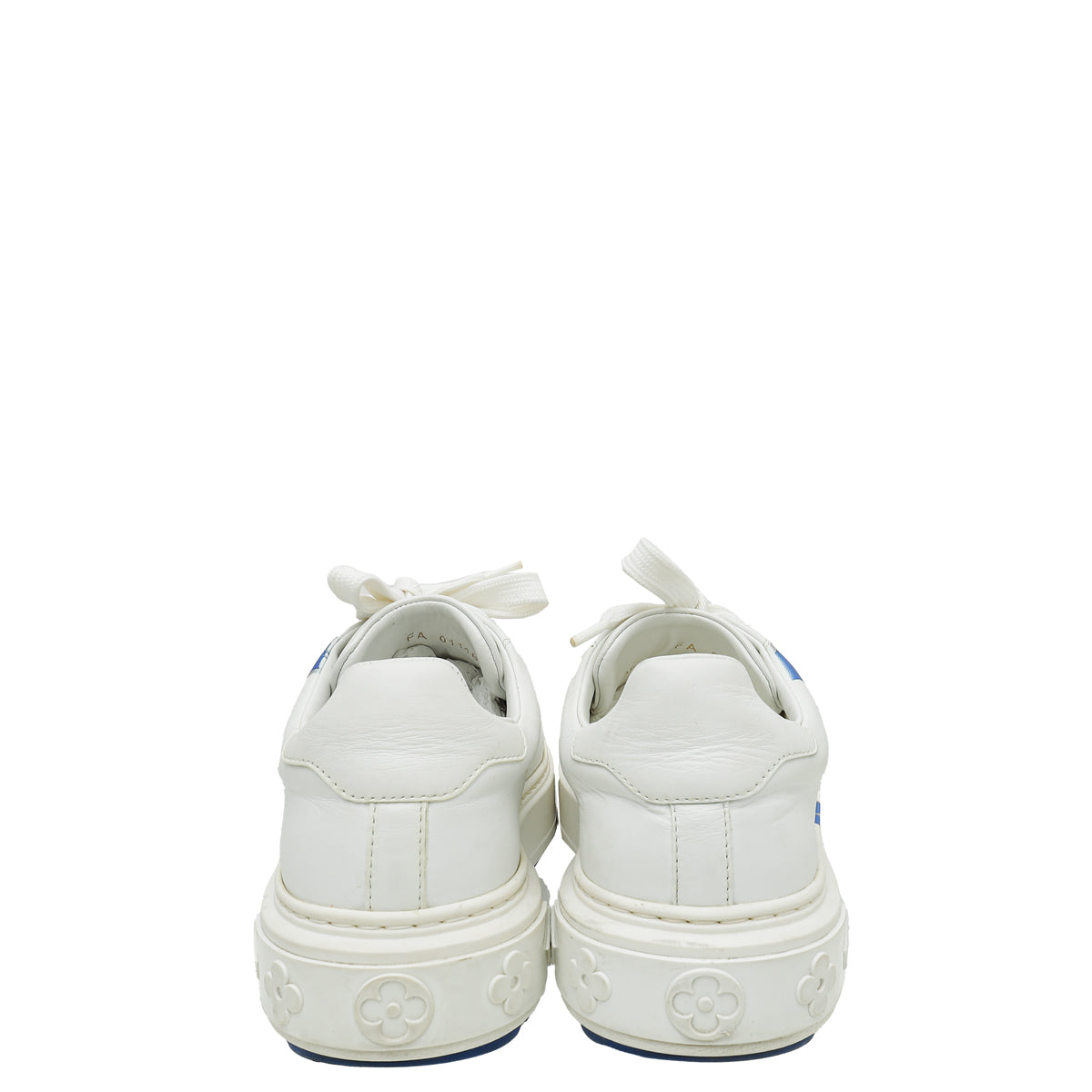 Louis Vuitton Bicolor Monogram Print Time Out Sneakers 35.5