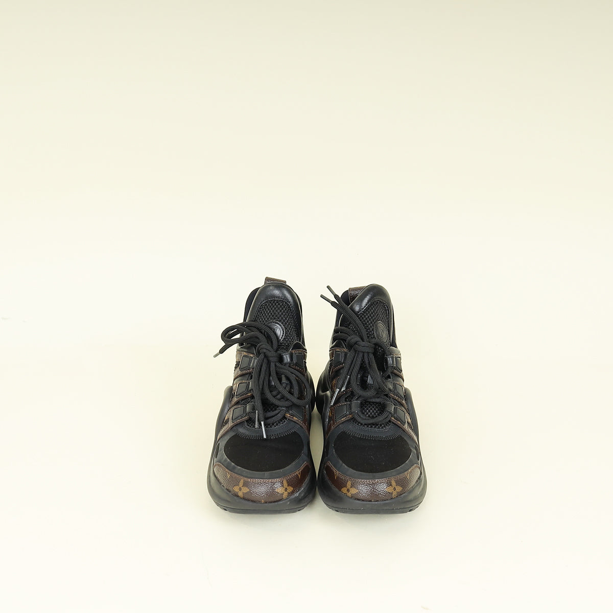 Louis Vuitton Black Monogram Archlight Sneakers 35.5