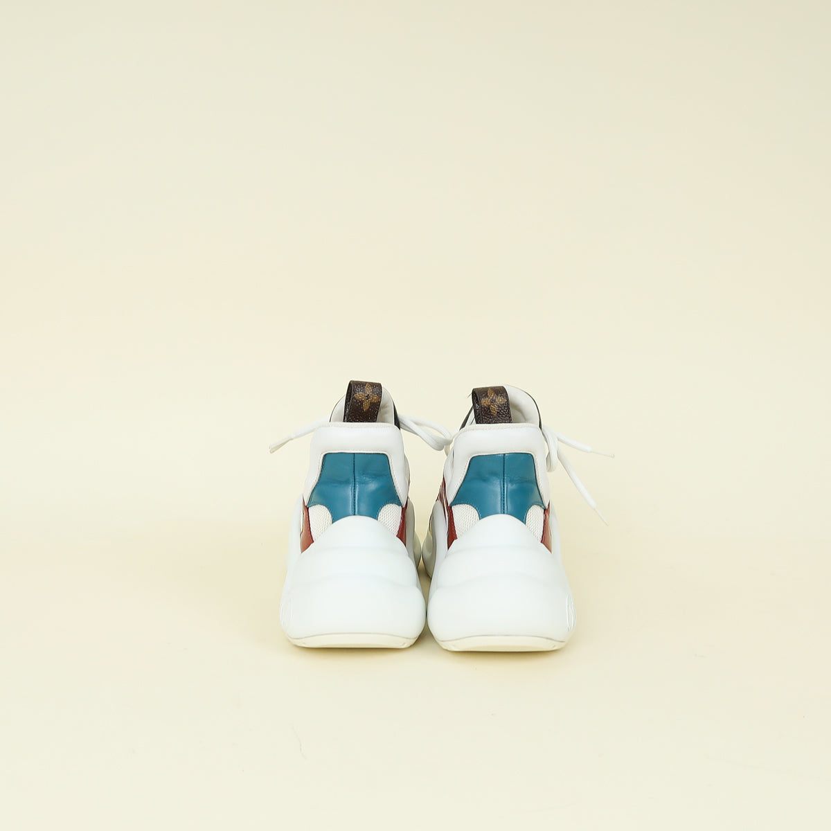 Louis Vuitton White Multicolor Archlight Sneakers 35.5