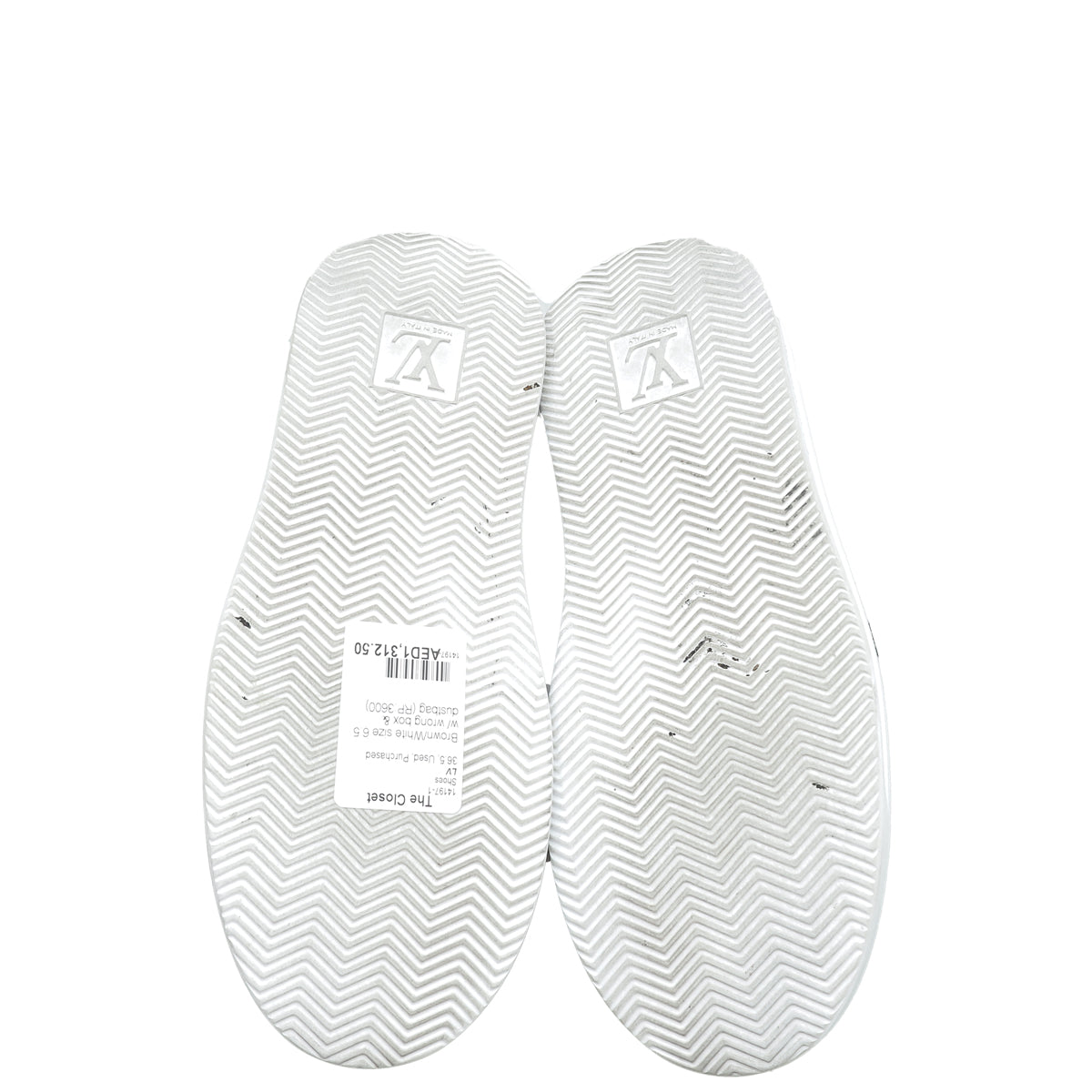 Louis Vuitton Bicolor Beverly Hills Sneaker 6.5