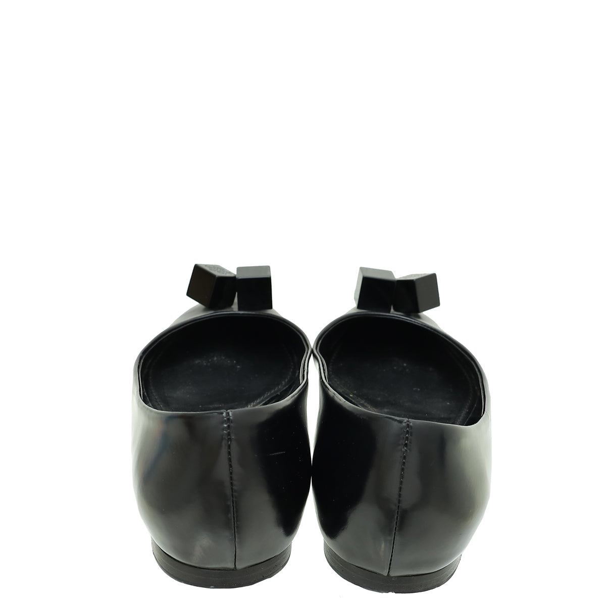 Louis Vuitton Black Dice Ballerina Flats 36.5