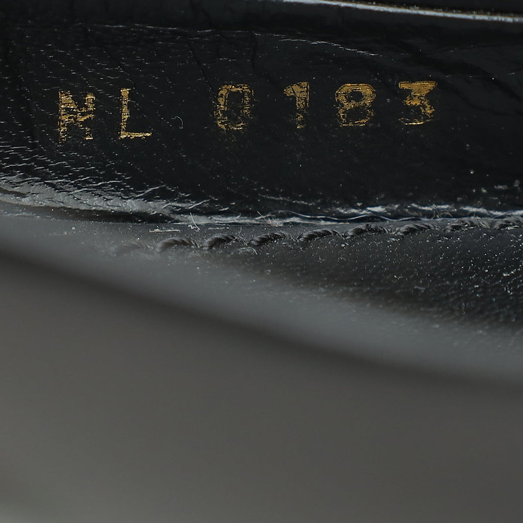 Louis Vuitton Black Dice Ballerina Flats 36.5