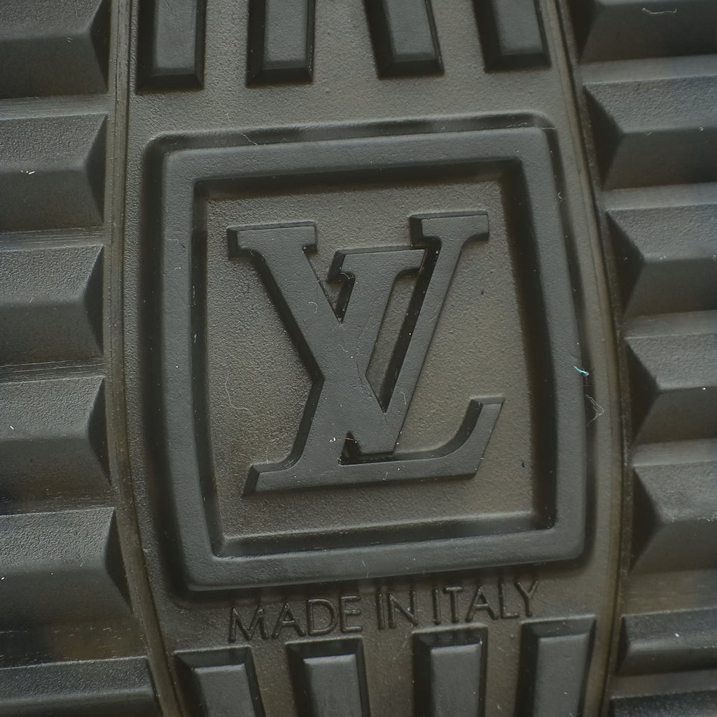Louis Vuitton Monogram Black Run Away Sneakers 36