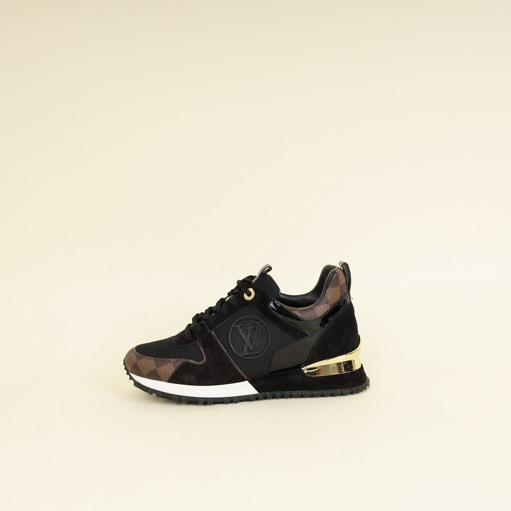 Louis Vuitton Damier Ebene Run Away Sneaker 36