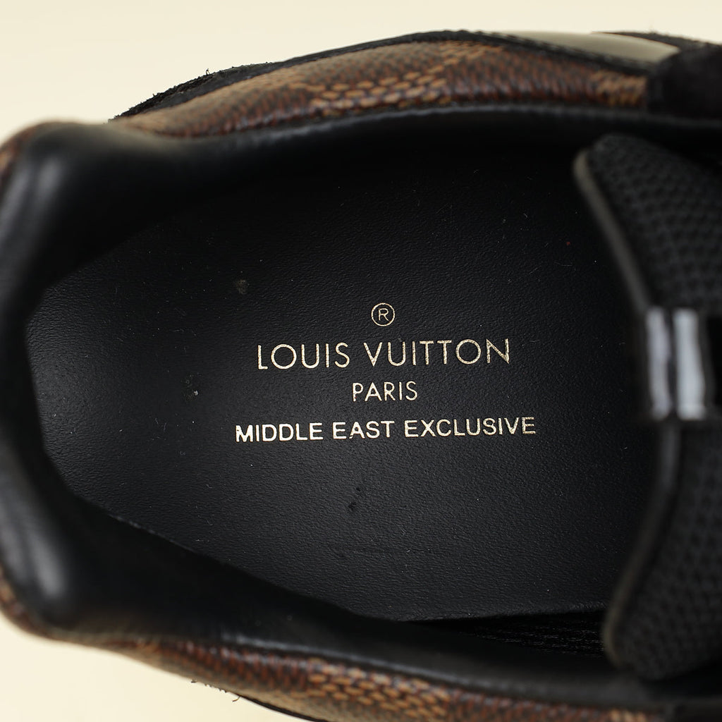 Louis Vuitton Damier Ebene Run Away Sneaker 36