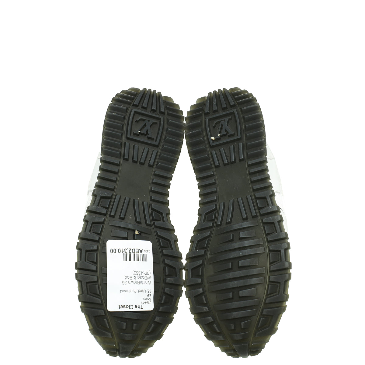 Louis Vuitton Bicolor Run Away Sneakers 36