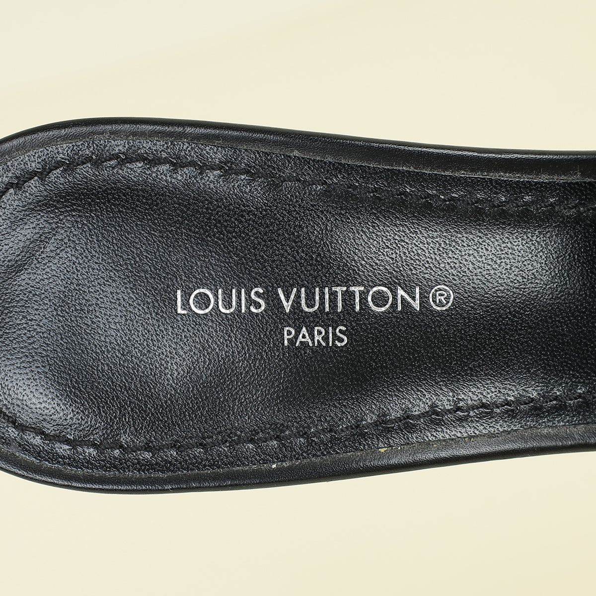 Louis Vuitton Black Sparkle Slingback Pumps 36