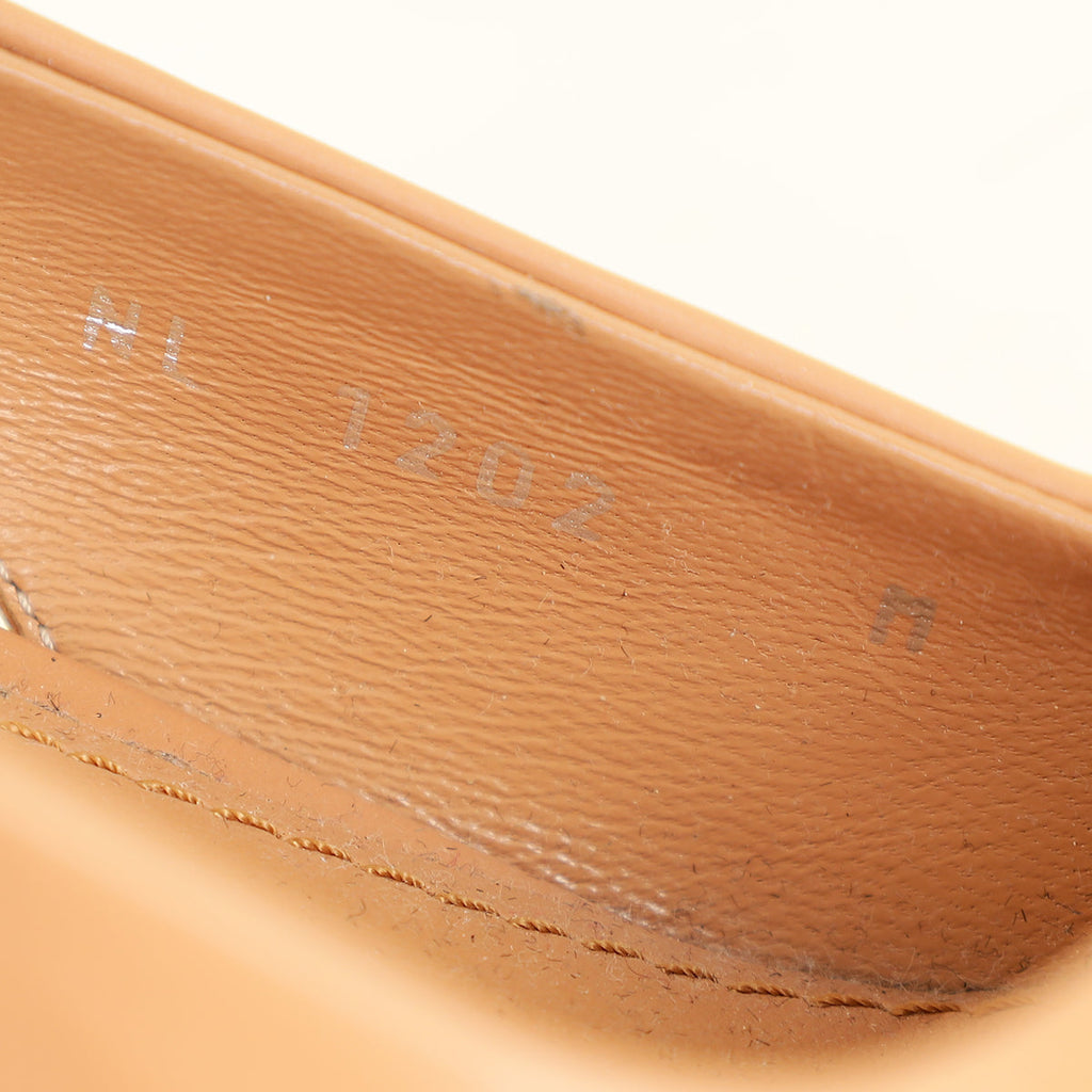 Louis Vuitton Chai Sparkle Slingback Pumps 36