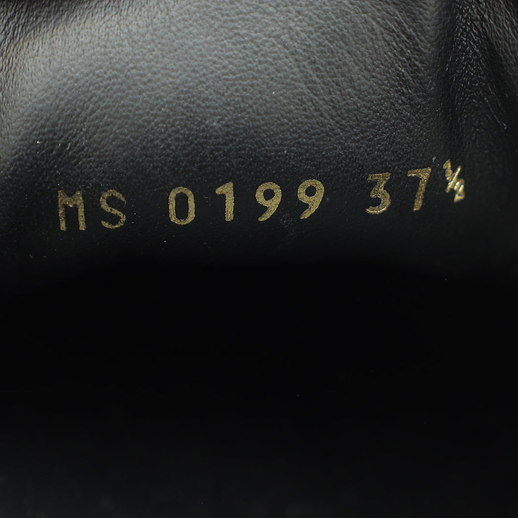 Louis Vuitton Monogram Black Run Away Sneaker 37.5