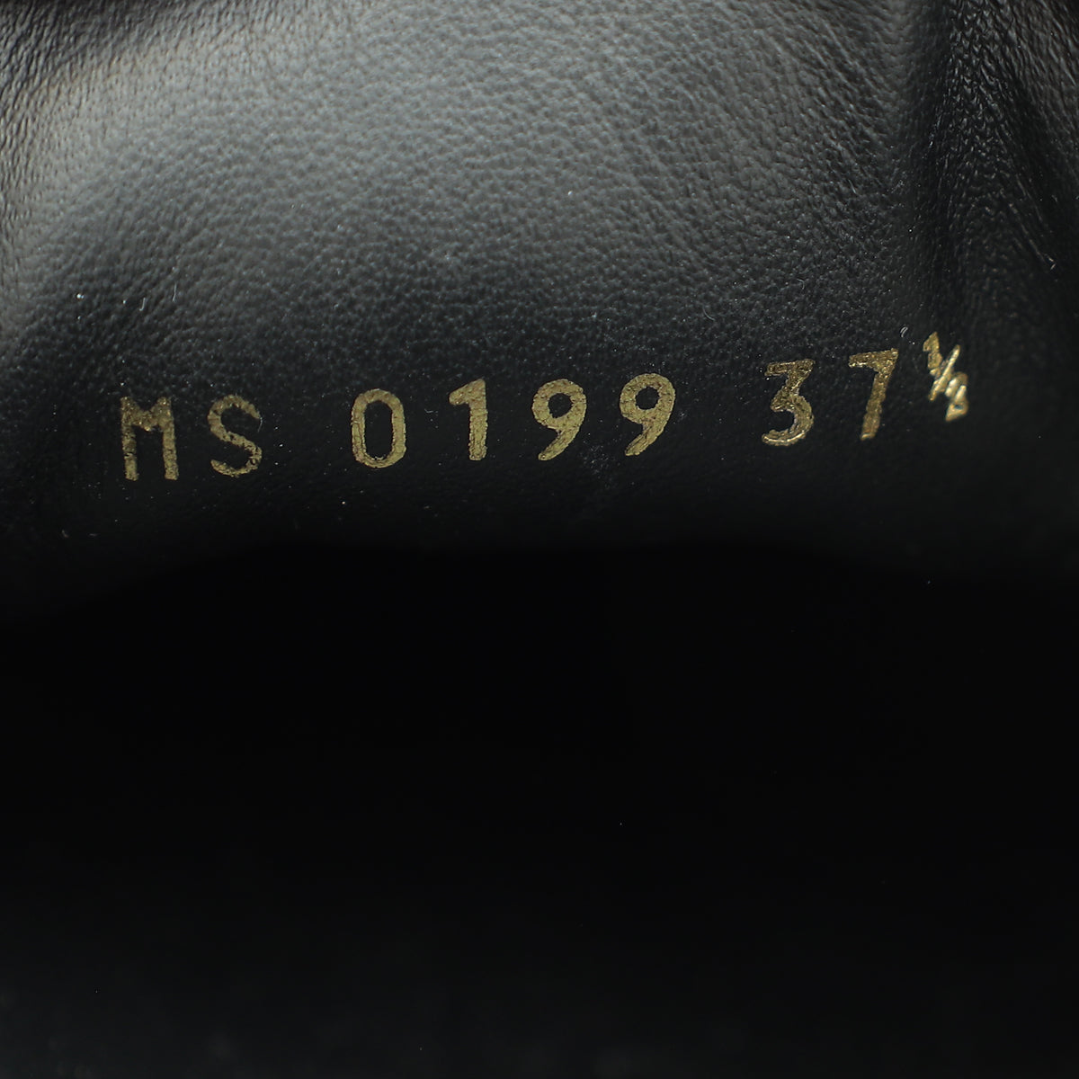 Louis Vuitton Monogram Black Run Away Sneaker 37.5