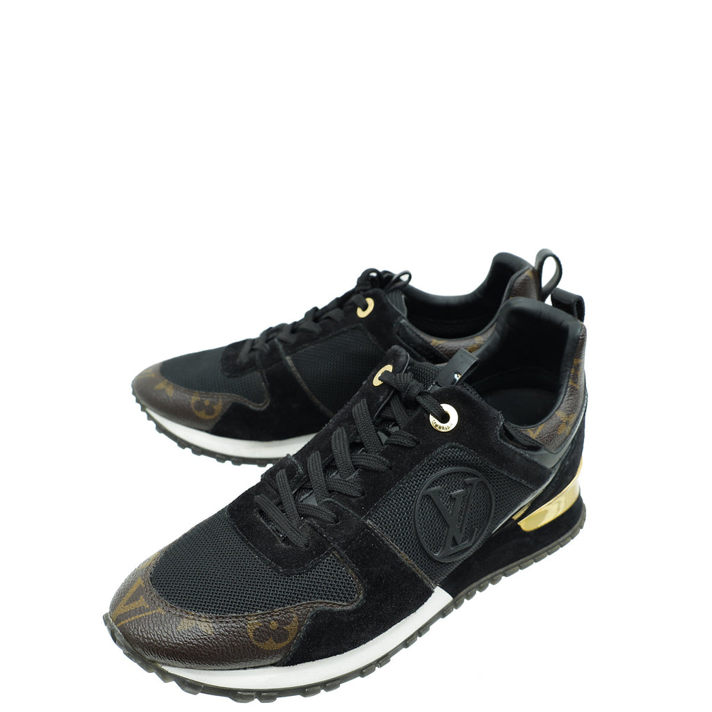Louis Vuitton Bicolor Monogram Runaway Sneakers 37.5
