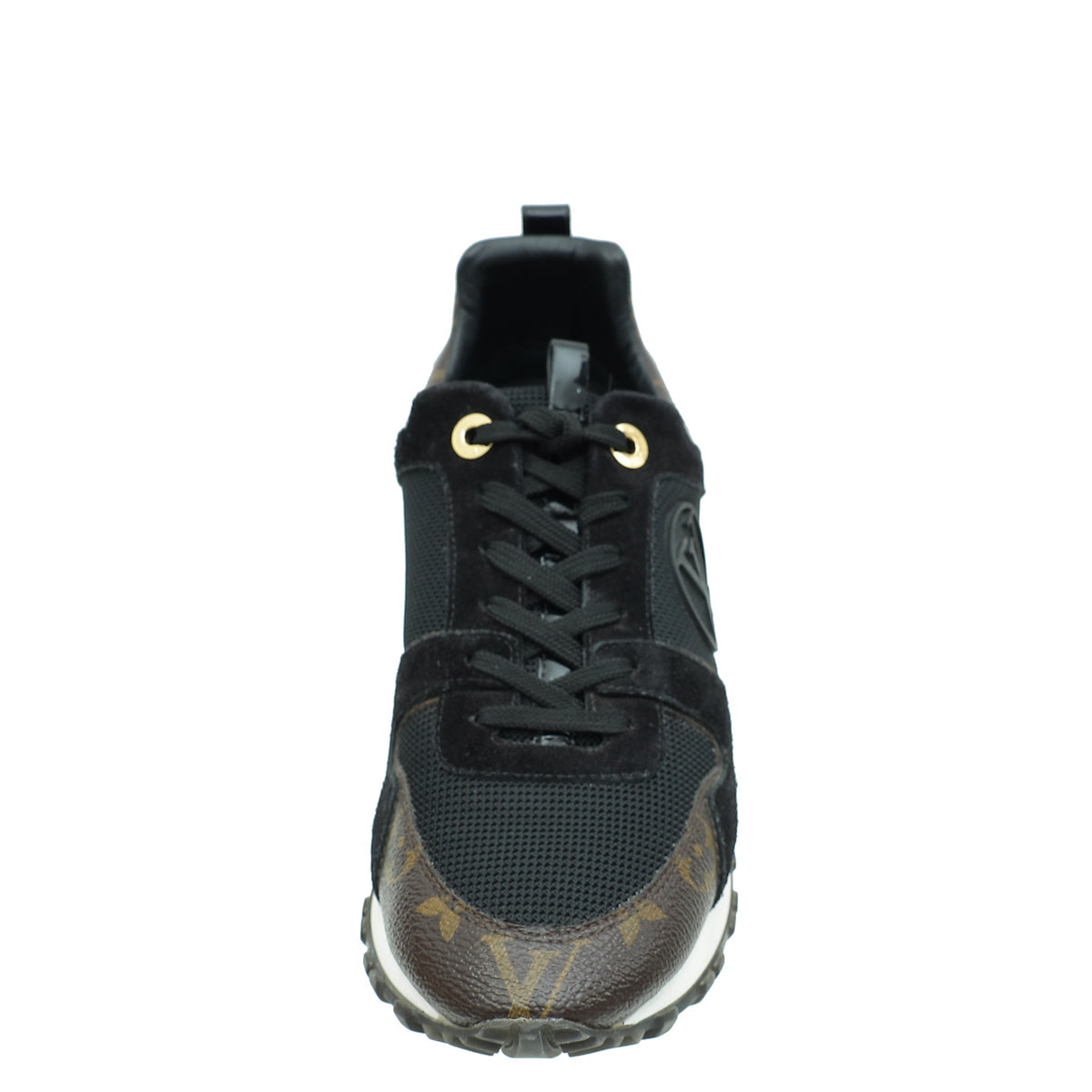Louis Vuitton Bicolor Monogram Runaway Sneakers 37.5