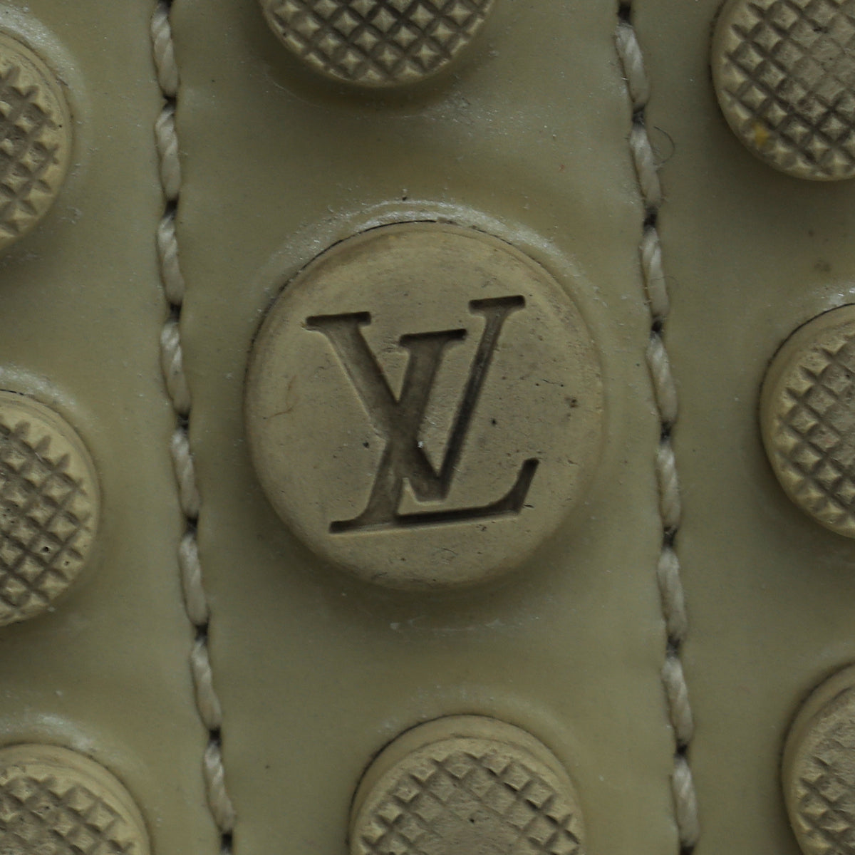 Louis Vuitton Beige Oxford Ballerina Flats 37.5