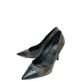 Louis Vuitton Monogram Black Cherie Pump 37.5