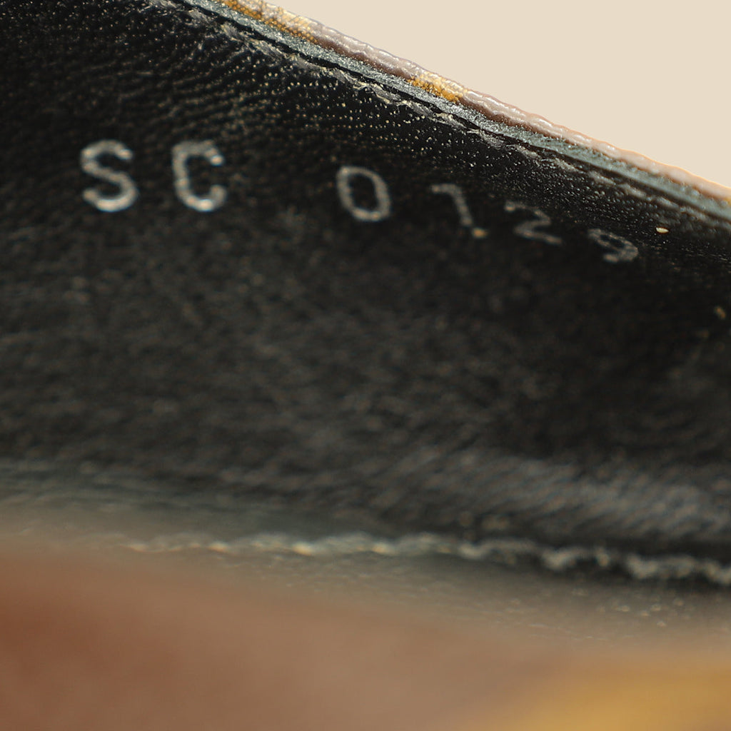 Louis Vuitton Monogram Cherie Slingback Pump 37.5