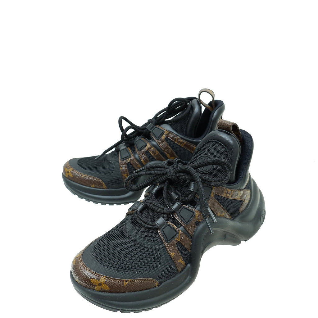 Louis Vuitton Bicolor Monogram Archlight Sneaker 37.5