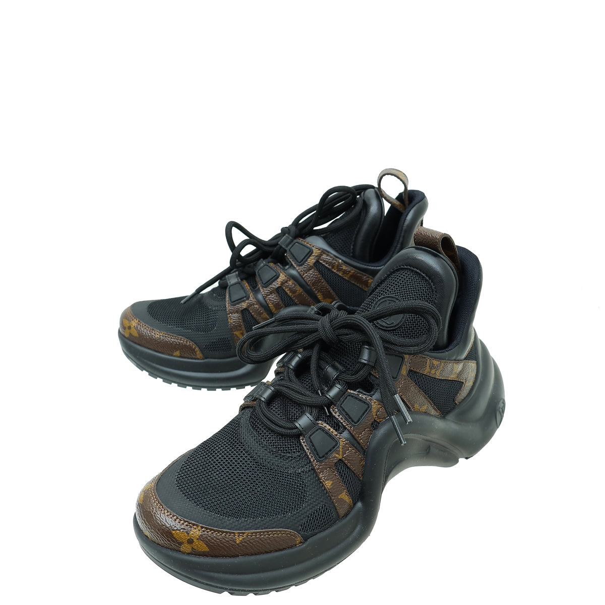 Louis Vuitton Bicolor Monogram Archlight Sneaker 37.5
