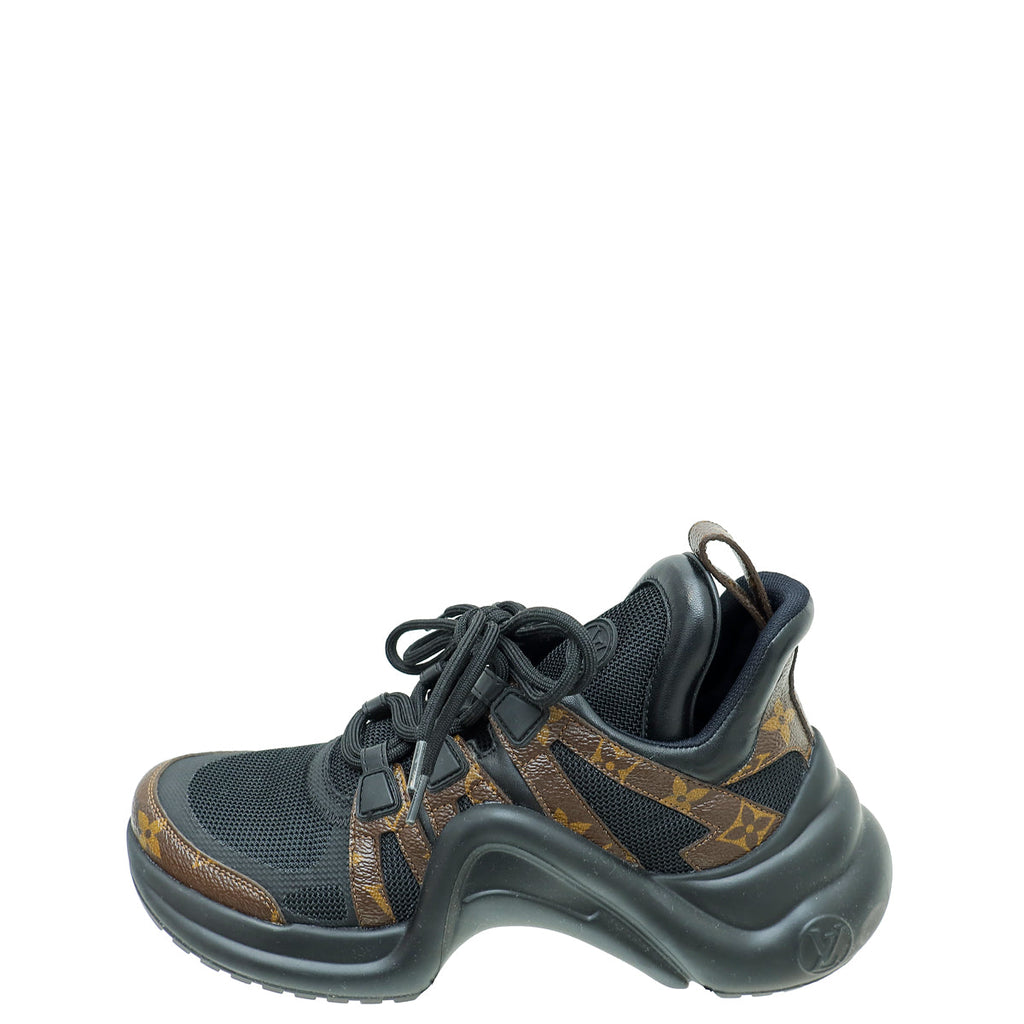 Louis Vuitton Bicolor Monogram Archlight Sneaker 37.5