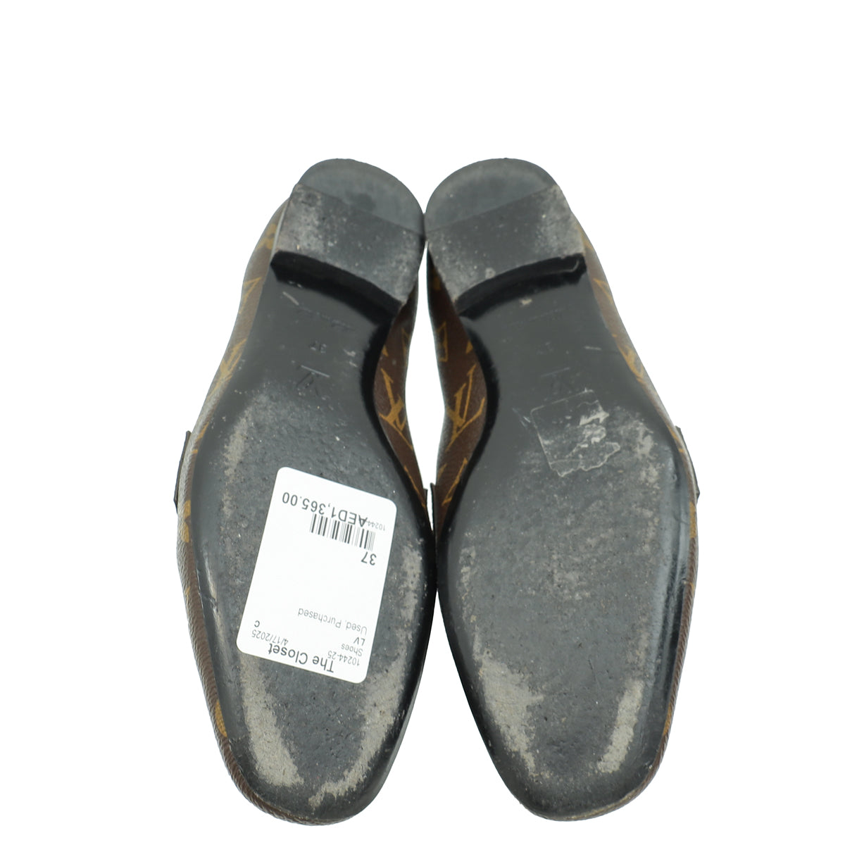 Louis Vuitton Monogram Upper Case Loafer 37