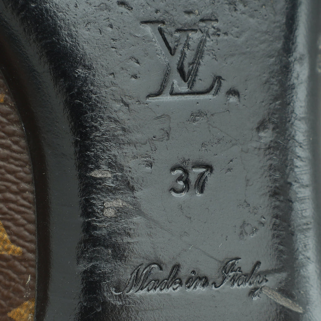 Louis Vuitton Monogram Upper Case Loafer 37