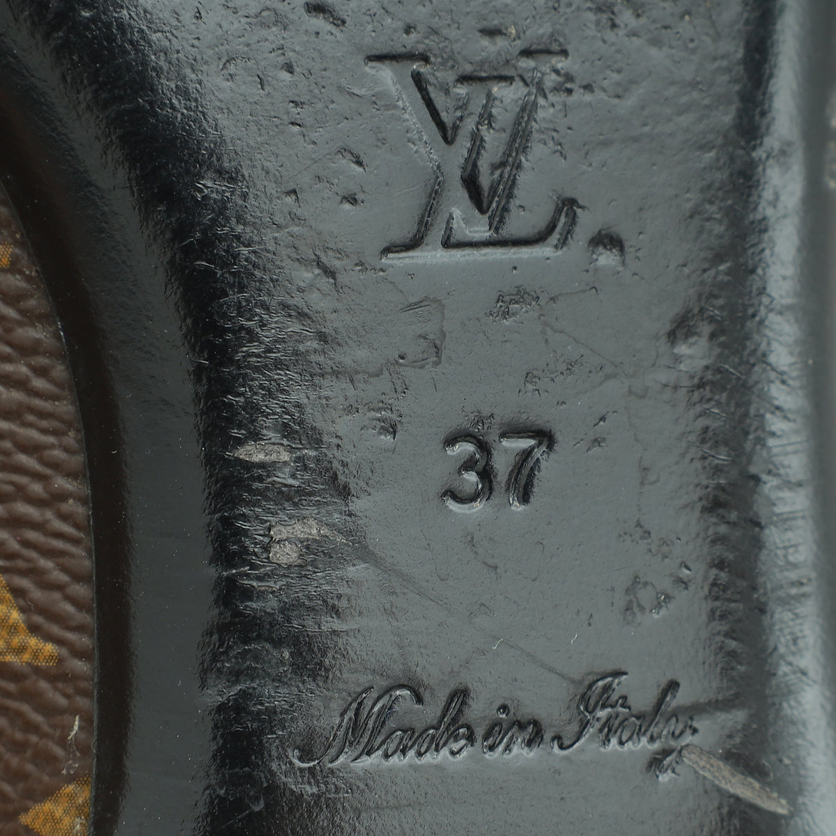 Louis Vuitton Monogram Upper Case Loafer 37