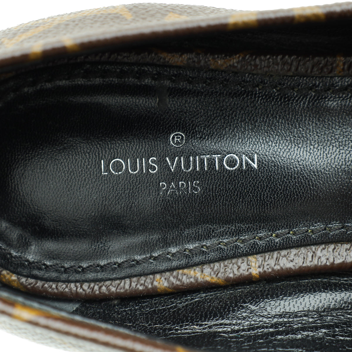 Louis Vuitton Monogram Upper Case Loafer 37