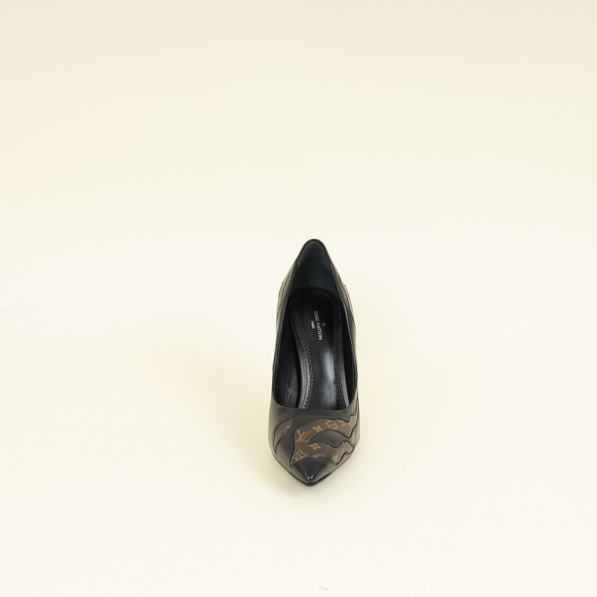 Louis Vuitton Black First Lady Pumps 37