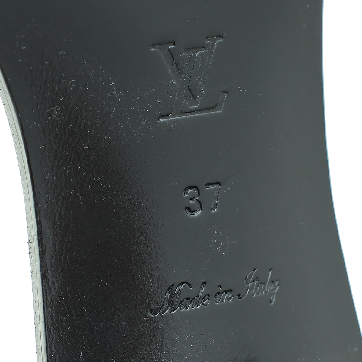 Louis Vuitton Blue Monogram Blue Pop Lock It Mules 37