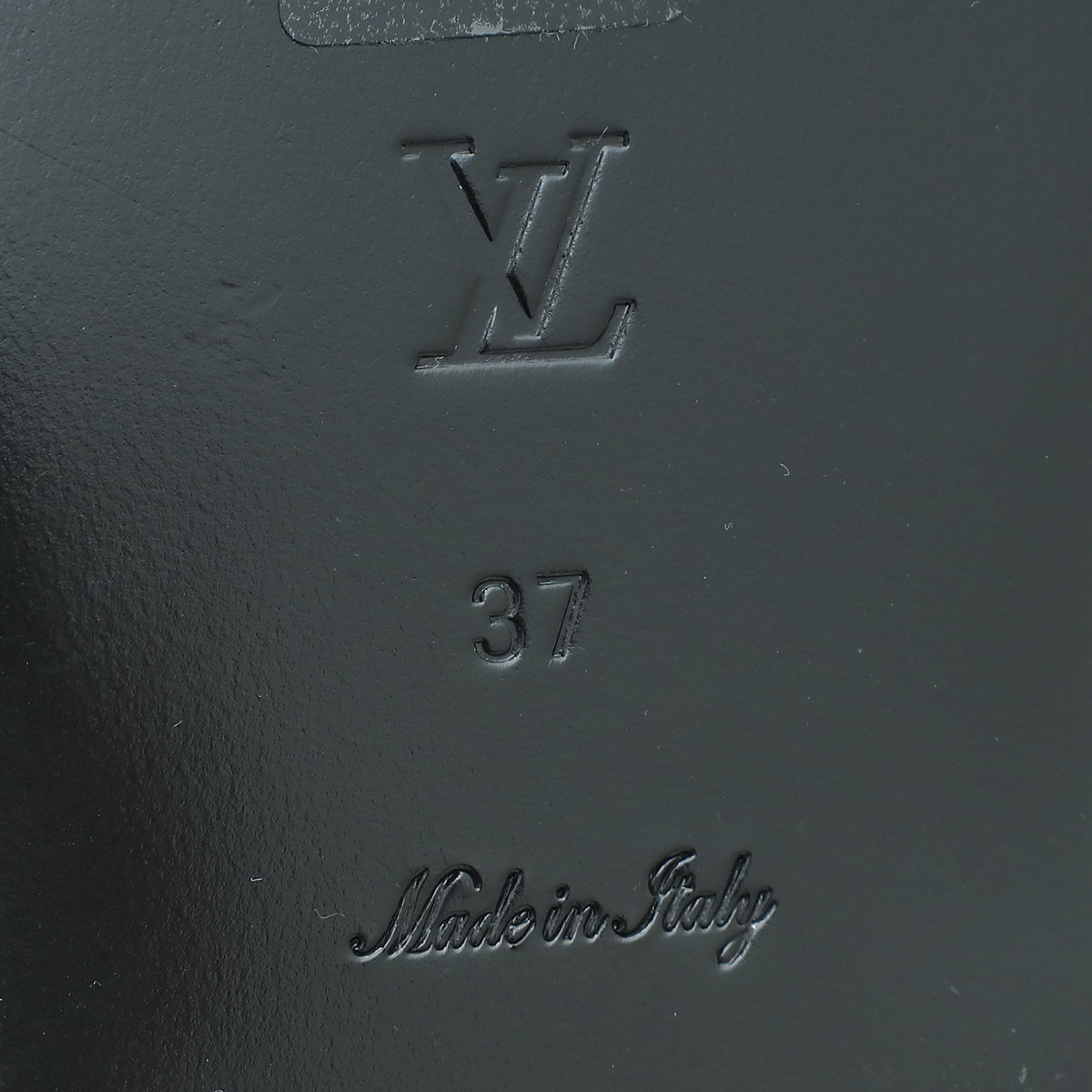 Louis Vuitton Bicolor Academy Flat Sandals 37