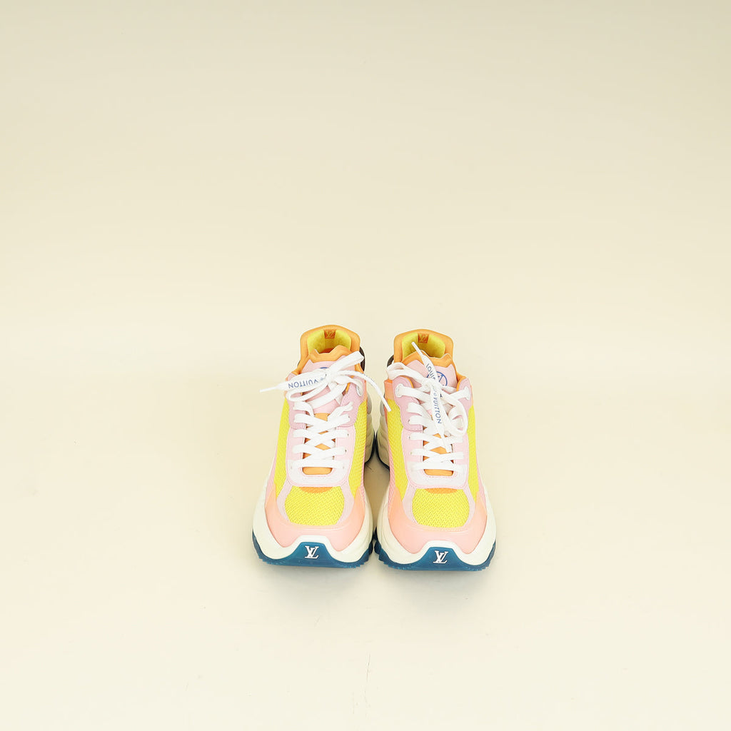 Louis Vuitton Tricolor Run 55 Sneakers 37