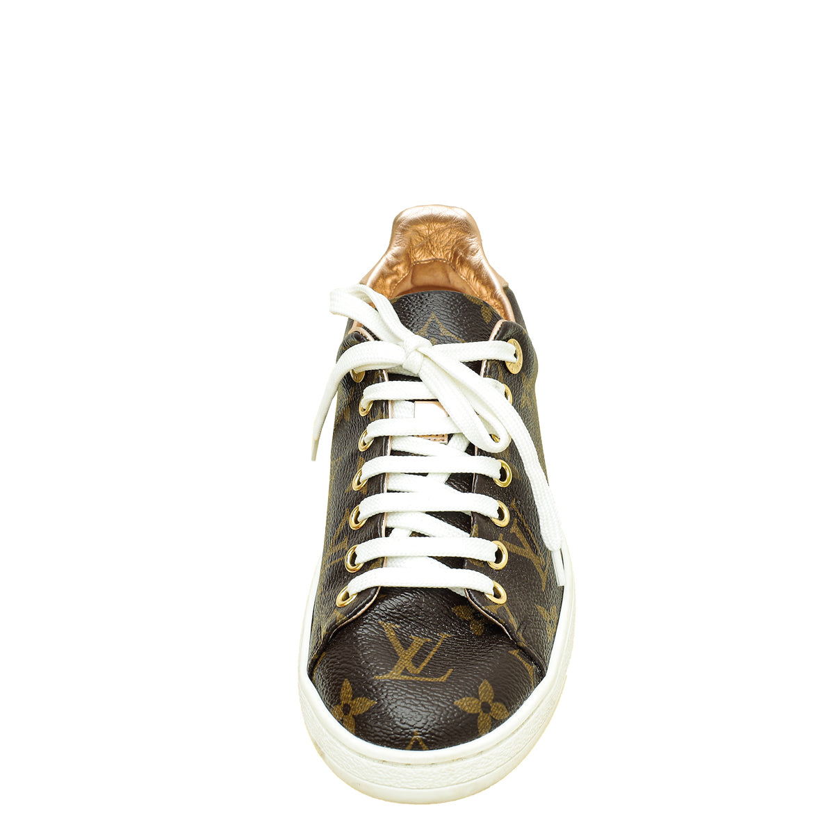 Louis Vuitton Monogram Bronze Frontrow Sneaker 37