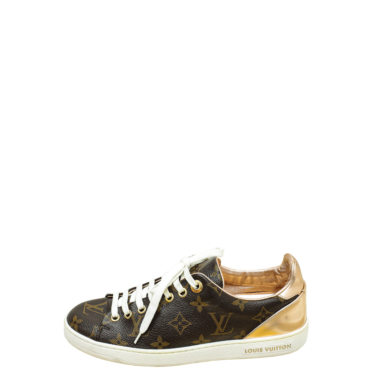 Louis Vuitton Monogram Bronze Frontrow Sneaker 37