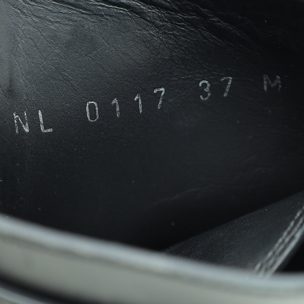 Louis Vuitton Black Wonderland Flat Ranger Boots 37
