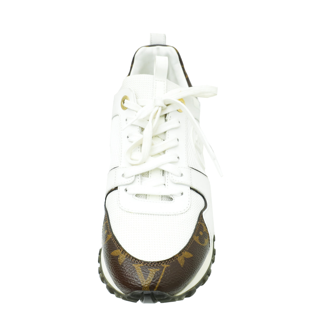 Louis Vuitton Bicolor Monogram Run Away Sneaker 37