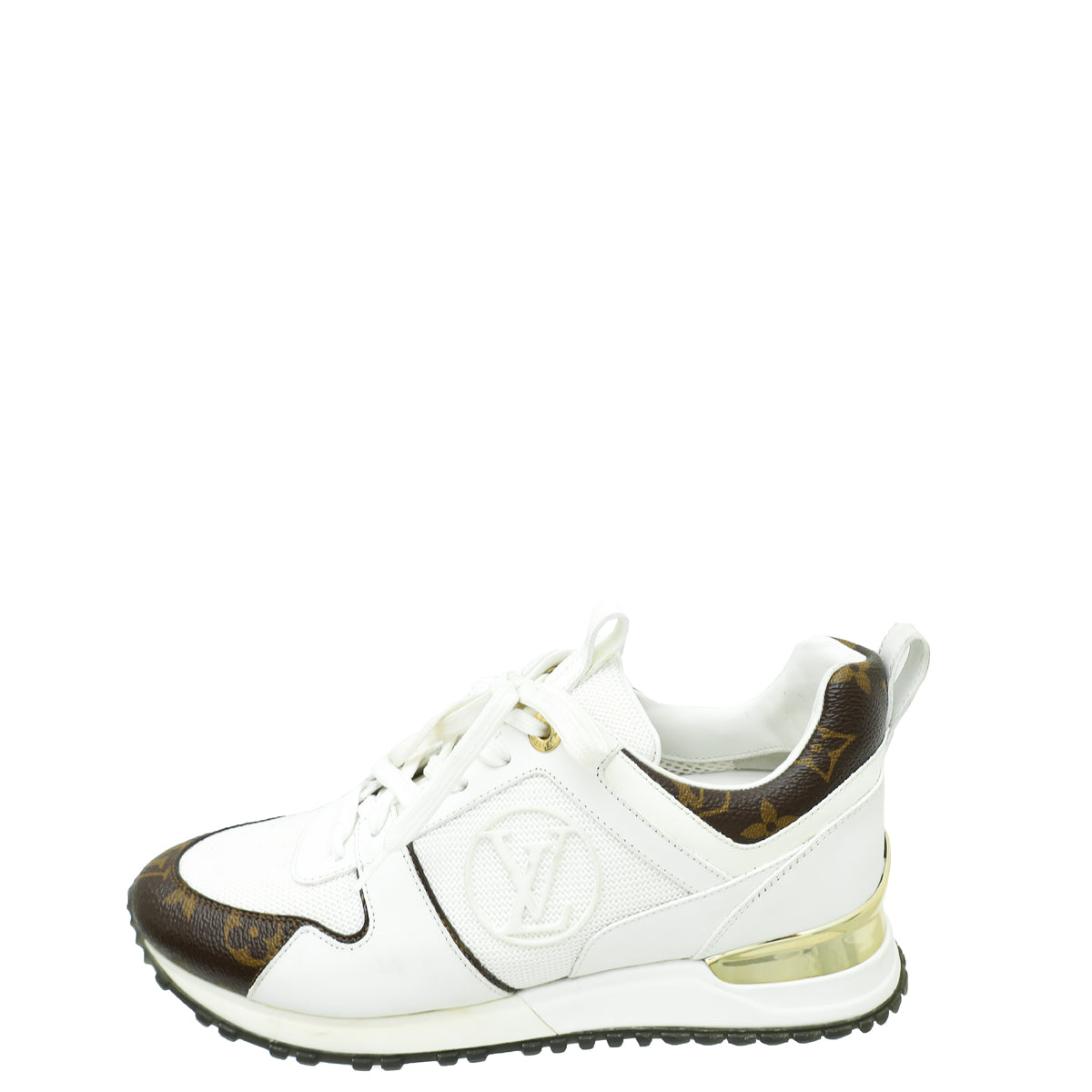 Louis Vuitton Bicolor Monogram Run Away Sneaker 37