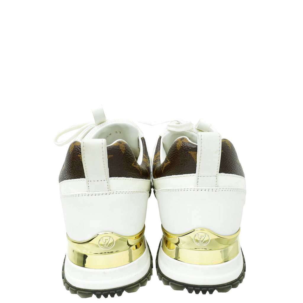 Louis Vuitton Bicolor Monogram Run Away Sneaker 37