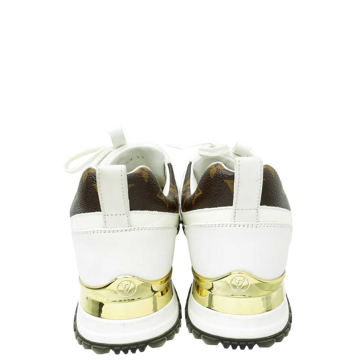 Louis Vuitton Bicolor Monogram Run Away Sneaker 37