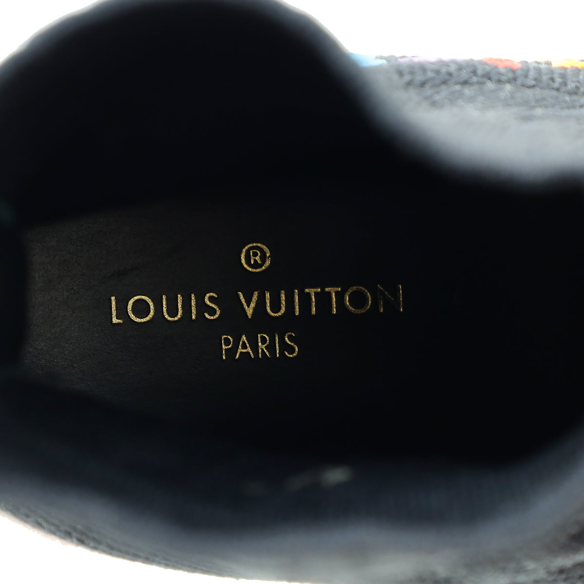 Louis Vuitton Black Aftergame Socks Ankle Sneaker 37