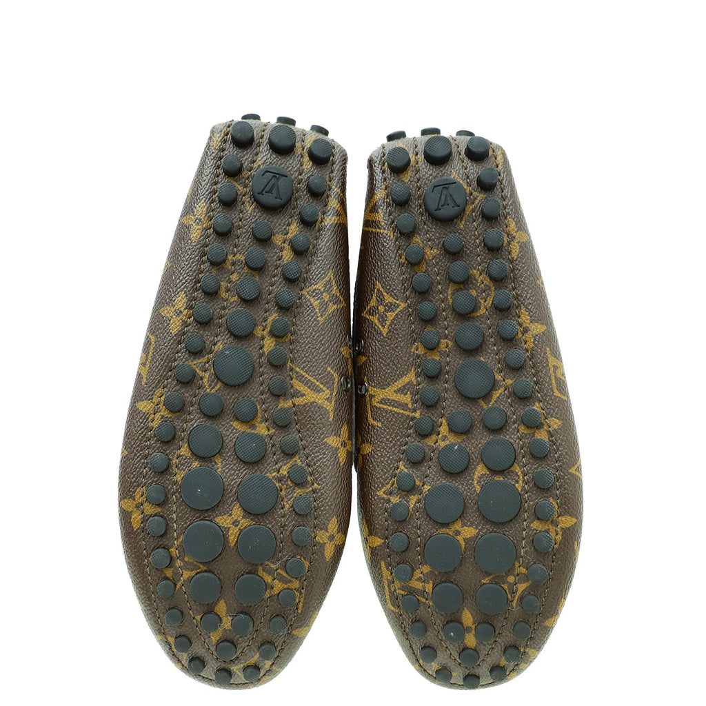 Louis Vuitton Monogram Gloria Flat Loafers 37