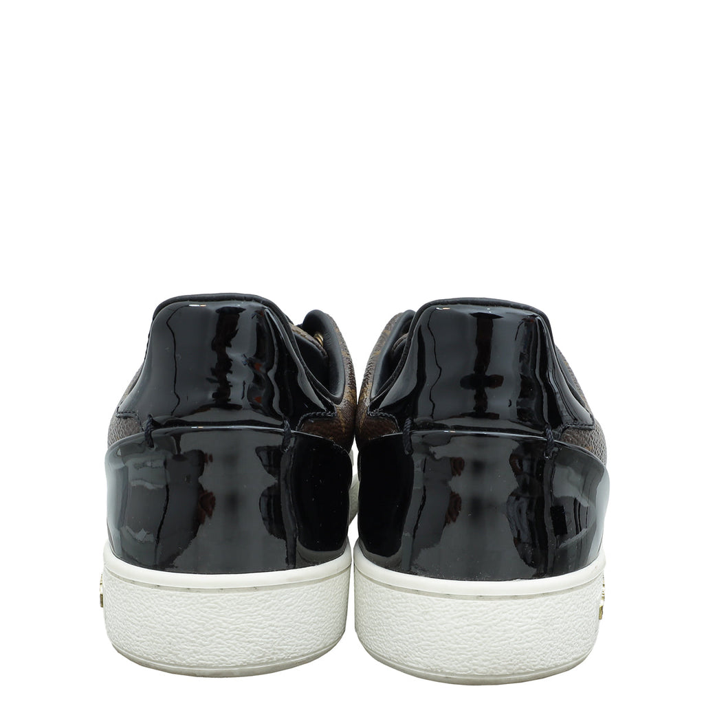Louis Vuitton Bicolor Monogram Frontrow Sneakers 37